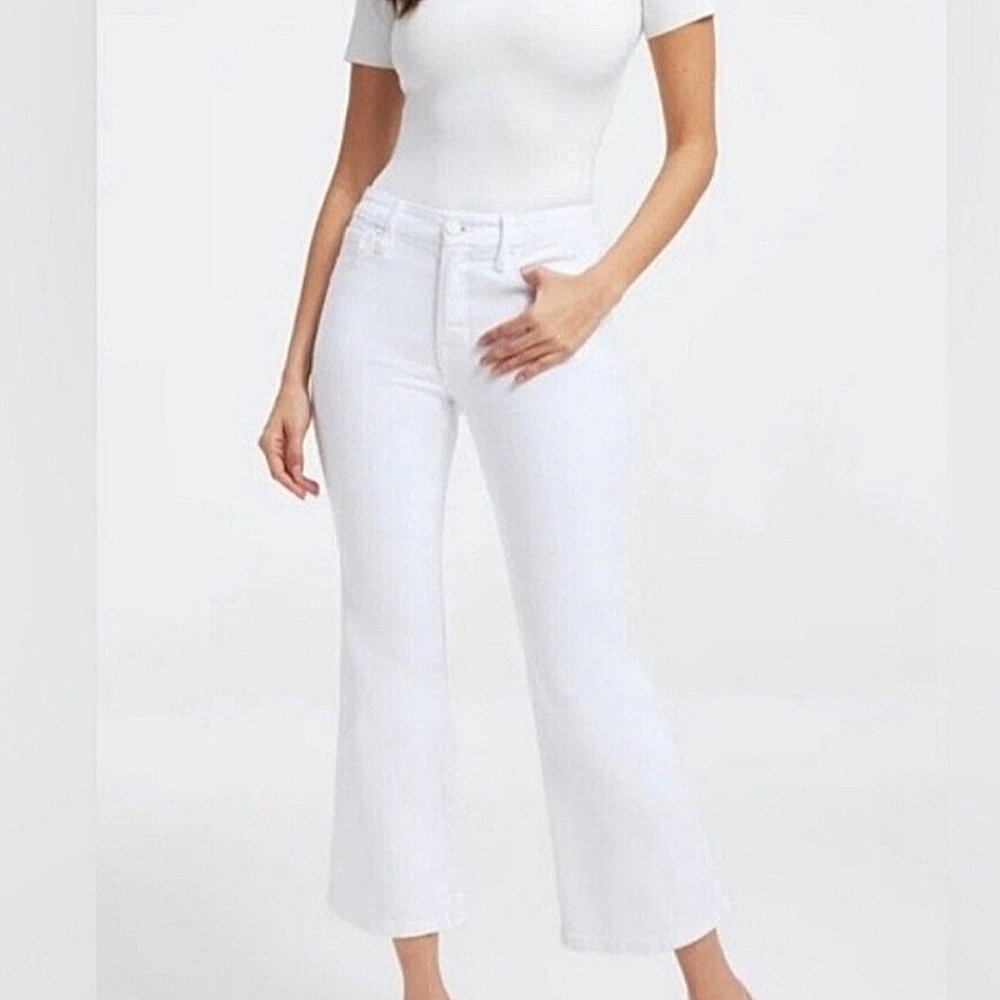 Good American Good Legs Crop Mini Boot